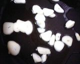 水菜とウィンナーのペペロンチーノ作り方5写真