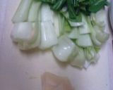 チンゲン菜の海鮮オイスターソース作り方3写真