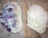 1度で2度おいしい♪黒ごまチーズ＆ブルーベリーアーモンド蒸しパン作り方6写真