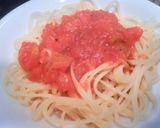 絶品トマトソースパスタ作り方9写真