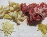 破竹と豚肉のプリプリ炒め作り方1写真