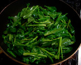 菜の花とホタテの中華あんかけ作り方1写真