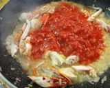 激うま♡ワタリガニのトマトクリームパスタ作り方9写真