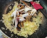 激うま♡ワタリガニのトマトクリームパスタ作り方7写真
