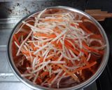 ゴボウの和風ピリ辛肉味噌いため作り方1写真