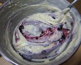 クリームチーズとブルーベリーのマフィン作り方3写真