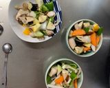 肉無豆腐簡単赤味噌トマト味野菜炒め作り方12写真