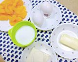 桃のチーズケーキ作り方1写真