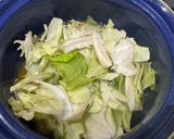豆腐と油揚げの味噌汁（カボチャ使用）作り方3写真