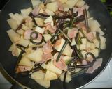 春の味覚☆　筍とわらびのベーコン炒め煮作り方5写真