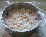 華やかに♪クリームチーズのお寿司ケーキ作り方4写真