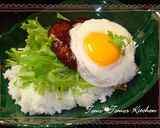 おからこんにゃく♥ダイエットロコモコ丼♥作り方8写真