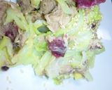 春キャベツのツナごま梅あえ作り方4写真