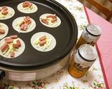 餃子の皮とスパムでなんちゃってピザ作り方2写真