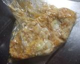 柿の種入り焼きﾜﾝﾀﾝ作り方2写真
