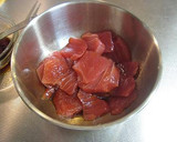 我が家のポキ丼（アボカドとマグロの丼）作り方2写真