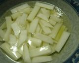 独活の酢味噌和え作り方1写真