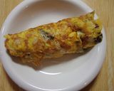 お弁当に♪海苔とちくわの卵焼き作り方5写真