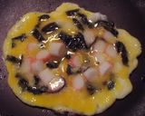 お弁当に♪海苔とカニカマの卵焼き作り方3写真