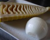 春筍と新玉葱のｸﾞﾗﾀﾝ。作り方1写真