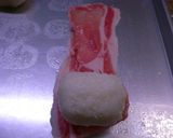 肉巻きおにぎり！しょうが焼き味が最高♪作り方2写真