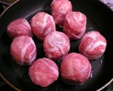 肉巻きおにぎり！しょうが焼き味が最高♪作り方4写真