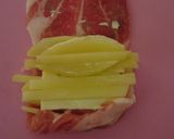 ✿豚肉のポテチーズ巻き✿作り方2写真