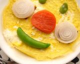 春野菜でビッグスマイルエッグ♪作り方8写真