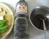 スナップえんどうと厚揚げの春色香味炒め作り方2写真