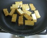 スナップえんどうと厚揚げの春色香味炒め作り方4写真