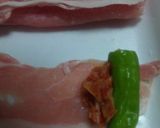 豚肉のキムチ巻き作り方1写真