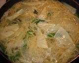 フライパン一つで春の和風パスタ作り方3写真