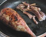 ✿香ばしい♪ イカおからの醤油焼き作り方5写真