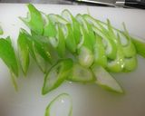 厚揚げとキャベツ・ねぎの味噌炒め作り方3写真