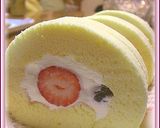 卵たっぷり✿しっとりシフォンロールケーキ作り方11写真