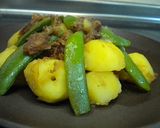 新じゃがとスナップえんどうのおかか煮作り方5写真
