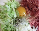 キャベツメンチ作り方1写真