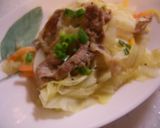 ｷｬﾍﾞﾂと豚肉でﾍﾙｼー簡単♪ポン酢作り方3写真