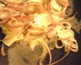 みょうがとスモークサーモンのパスタ作り方4写真