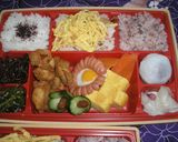 きゅうりと金時豆のお花　　お弁当に♪作り方4写真