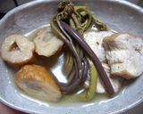 わらびと厚揚げの煮物作り方5写真