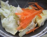 できたて熱々~♪鉄板焼きそば風パスタ作り方3写真