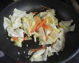 できたて熱々~♪鉄板焼きそば風パスタ作り方4写真