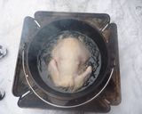 ダッチオーブンで鶏の半身揚げならぬ丸揚げ作り方4写真