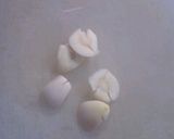 チキンのクリーム煮ガーリック風味作り方1写真