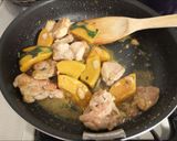 鶏とカボチャのスパイシーソテー作り方7写真