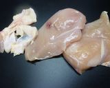 サッパリ★鶏胸肉ときゅうりの梅肉サラダ作り方1写真