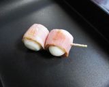 お弁当に♪ うずらベーコン巻作り方7写真