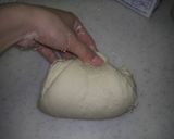 手ごねで簡単♪薄力粉でメロンパン♪作り方5写真
