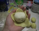 手ごねで簡単♪薄力粉でメロンパン♪作り方17写真